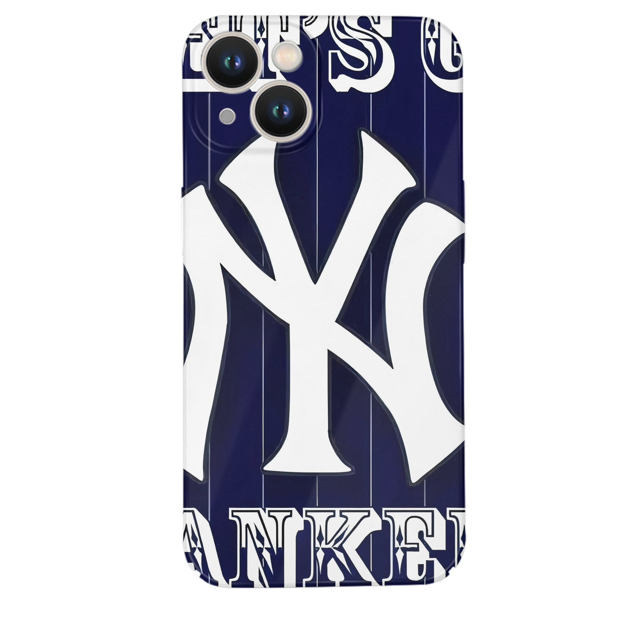 New York Yankees 237 IPhone 14 Series Full-Cover Hard Case – Shockproof With Raised Camera Protection – Precise Cutouts, Wireless Charging Compatible – Durable, Anti-Yellowing, Easy To Clean